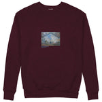Gare Saint-Lazare Sweatshirt — Bordo — Görsel 1
