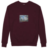 Gare Saint-Lazare Sweatshirt — Bordo — Görsel 1