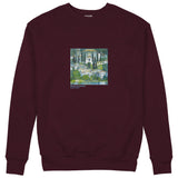 Church in Cassone Sweatshirt — Bordo — Görsel 1