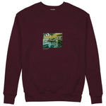 La Grenouillère Sweatshirt — Bordo — Görsel 1