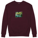 La Grenouillère Sweatshirt — Bordo — Görsel 1