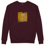 Portrait of Adele Bloch-Bauer I Sweatshirt — Bordo — Görsel 1
