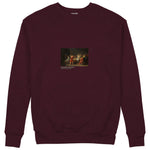 The Death of Socrates Sweatshirt — Bordo — Görsel 1