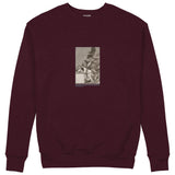 The Sleep of Reason Produces Monsters Sweatshirt — Bordo — Görsel 1