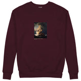 The Storm on the Sea of Galilee Sweatshirt — Bordo — Görsel 1