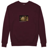 The Quarrel of Oberon and Titania Sweatshirt — Bordo — Görsel 1