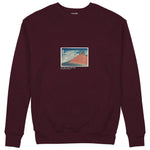 Fine Wind, Clear Morning Sweatshirt — Bordo — Görsel 1