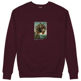 The Torment of Saint Anthony Sweatshirt — Bordo — Görsel 1