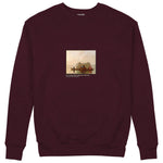 Fur Traders Descending the Missouri Sweatshirt — Bordo — Görsel 1