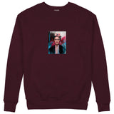 Frida Sweatshirt — Bordo — Görsel 1