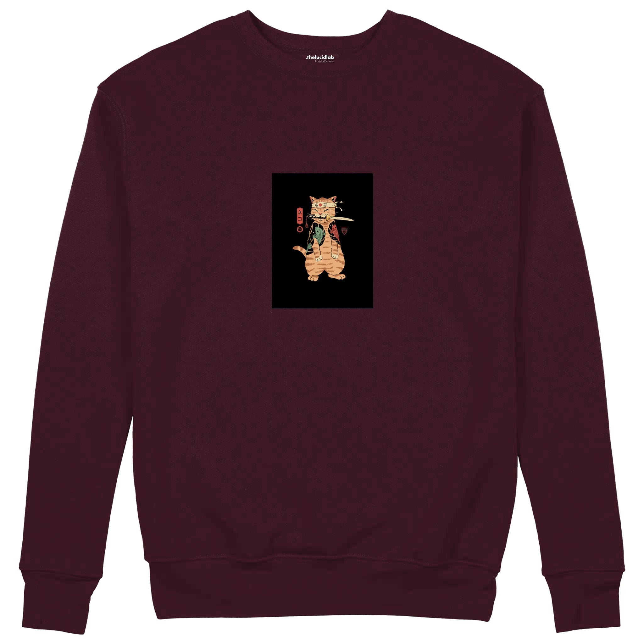 Catana: The Last Stand Sweatshirt — Bordo — Görsel 1