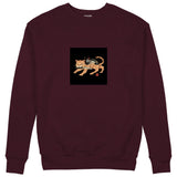 Fierce Catana Sweatshirt — Bordo — Görsel 1