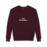 The Original Sweatshirt — Bordo — Ön