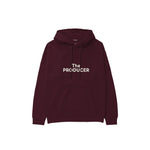 The Producer Hoodie — Bordo — Ön