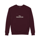 The Producer Sweatshirt — Bordo — Ön