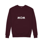 Mom Sweatshirt — Bordo — Ön