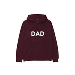 Dad Hoodie — Bordo — Ön