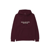 Mama Knows Better Hoodie — Bordo — Ön