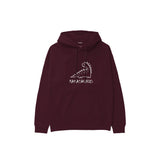 Mamasaurus Hoodie — Bordo — Ön