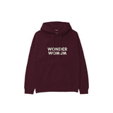 Wonderwomum Hoodie — Bordo — Ön