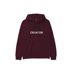 Creator Hoodie — Bordo — Ön