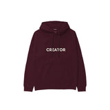 Creator Hoodie — Bordo — Ön