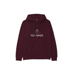 Milk Maker Hoodie — Bordo — Ön