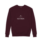 Milk Maker Sweatshirt — Bordo — Ön