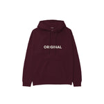 Original Hoodie — Bordo — Ön
