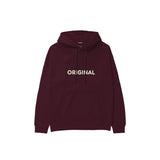 Original Hoodie — Bordo — Ön