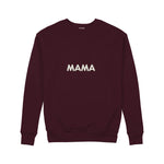 Mama Sweatshirt — Bordo — Ön