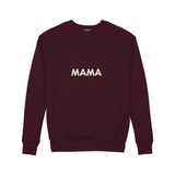 Mama Sweatshirt — Bordo — Ön