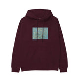 Almond Blossoms Hoodie — Bordo — Görsel 1
