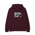 Kurt Cobain 1990 Hoodie — Bordo — Görsel 1