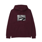 Kurt Cobain 1990 Hoodie — Bordo — Görsel 1