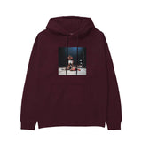 Muhammed Ali And Sonny Liston Usa 1965 Hoodie — Bordo — Görsel 1
