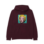 Andy Warhol / Marilyn Monroe Blue Hoodie — Bordo — Görsel 1