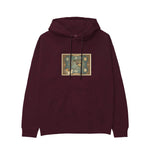 Avatar The Last Airbender Map Hoodie — Bordo — Görsel 1