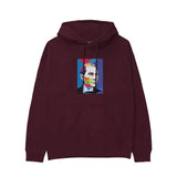 Atatürk Pop Art Hoodie — Bordo — Görsel 1