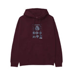 Arc Reactor Hoodie — Bordo — Görsel 1