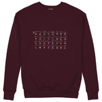 All Tracks / Formula 1 Pistleri Sweatshirt — Bordo — Ön