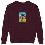 Walter White / Heisenberg Sweatshirt — Bordo — Görsel 1