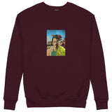Walter White / Heisenberg Sweatshirt — Bordo — Görsel 1