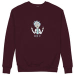 Rick It Sweatshirt — Bordo — Görsel 1