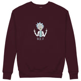 Rick It Sweatshirt — Bordo — Görsel 1