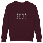 Star Wars Icons Sweatshirt — Bordo — Görsel 1