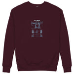AT-AT Walker Sweatshirt — Bordo — Görsel 1