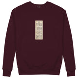 Avatar The Last Airbender Bending Scrolls Sweatshirt — Bordo — Ön