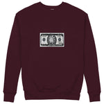 Morty Dollar Sweatshirt — Bordo — Görsel 1
