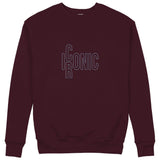 I/RCONIC Sweatshirt — Bordo — Görsel 1